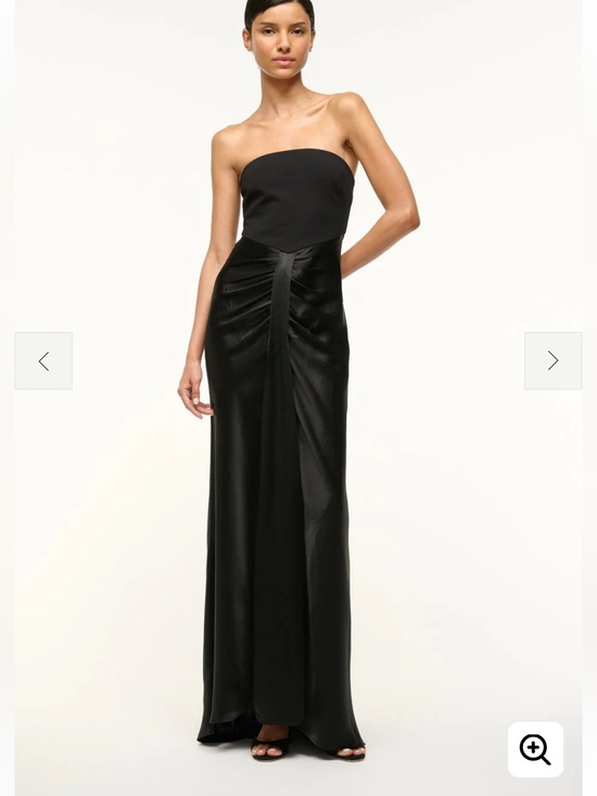 STAUD Dresses & Skirts - STAUD Black Strapless Gown